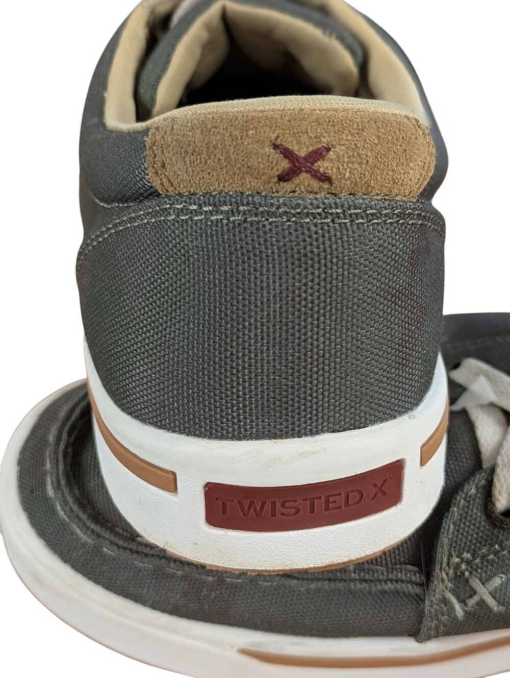 Twisted X Kicks Green Camo Low Canvas Sneakers Mens Size 9 - Picture 7 of 11